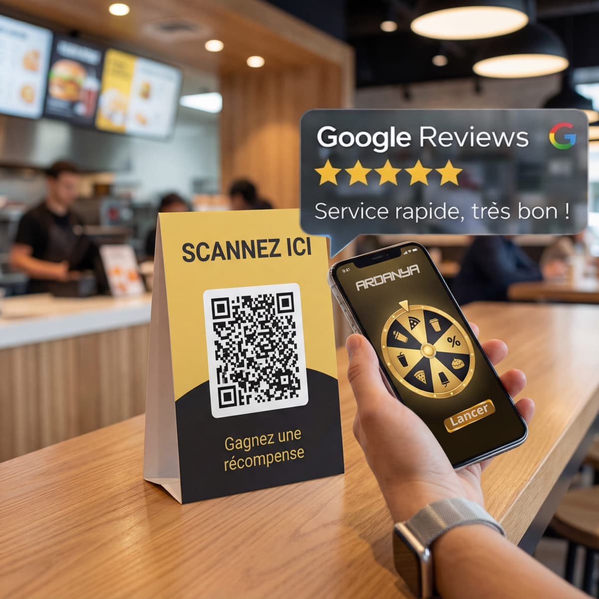 Commerce local utilisant Ardanya pour améliorer son référencement Google Maps